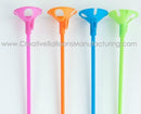 E-Z Balloon Cup and E-Z Balloon Stick Neon Asst Creative Balloons Mfg Inc