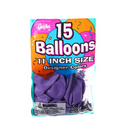 15-ct Retail-Ready Bags - 11" Designer Lime Green Latex Balloons by Gayla - 15-pcs/bag x 144 bags/case - 🇺🇸 Made in the U.S.A.