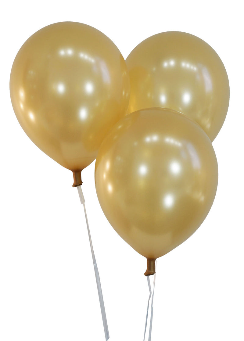 Metallic Gold Latex Balloons - Creative Balloons Manufacturing