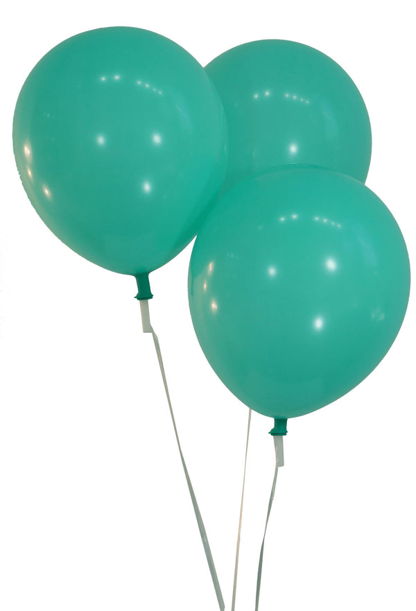 Pastel Aqua Latex Balloons - Creative Balloons Manufacturing