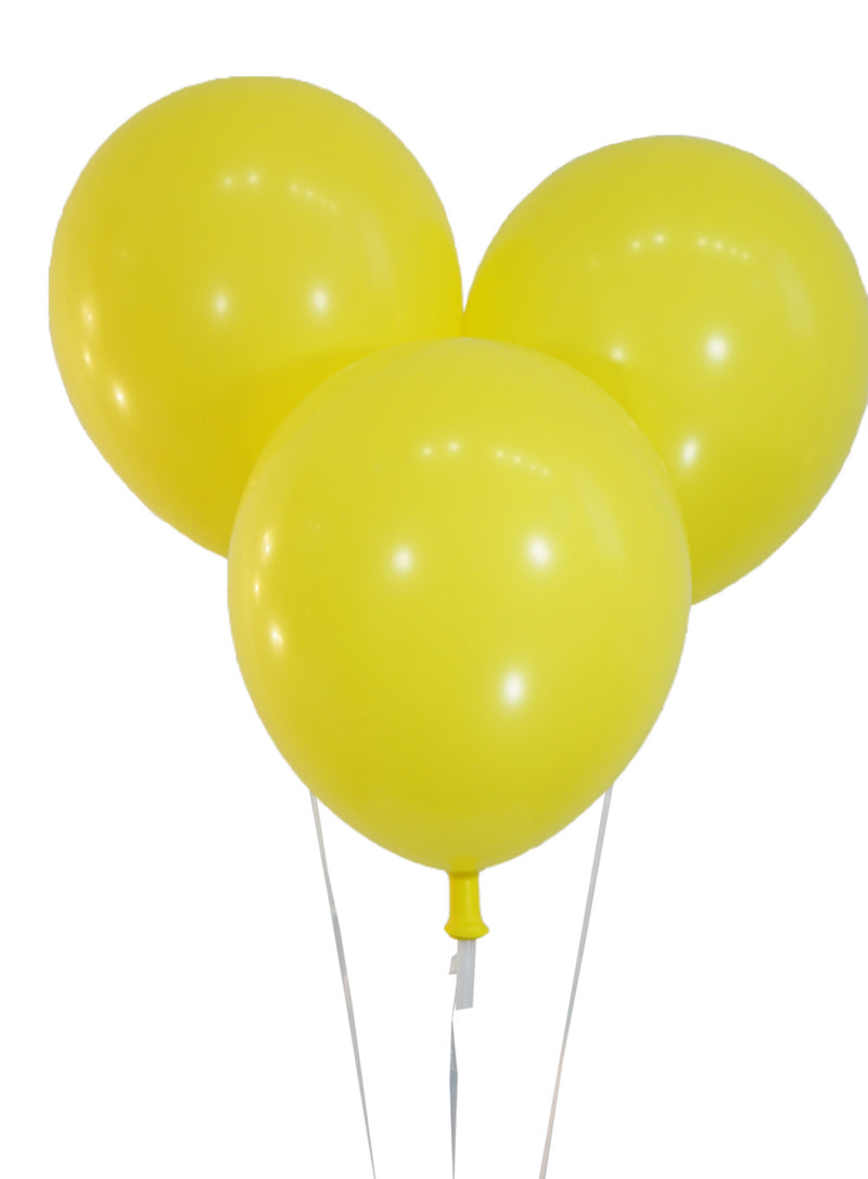 Pastel Yellow Latex Balloons - Creative Balloons Manufacturing