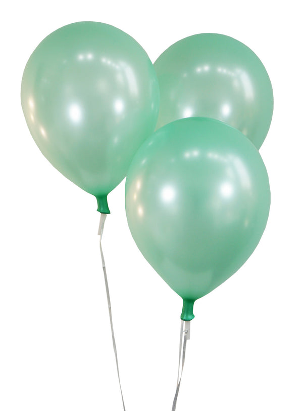 Pearlized Light Green Balloons - Creative Balloons Manufacturing