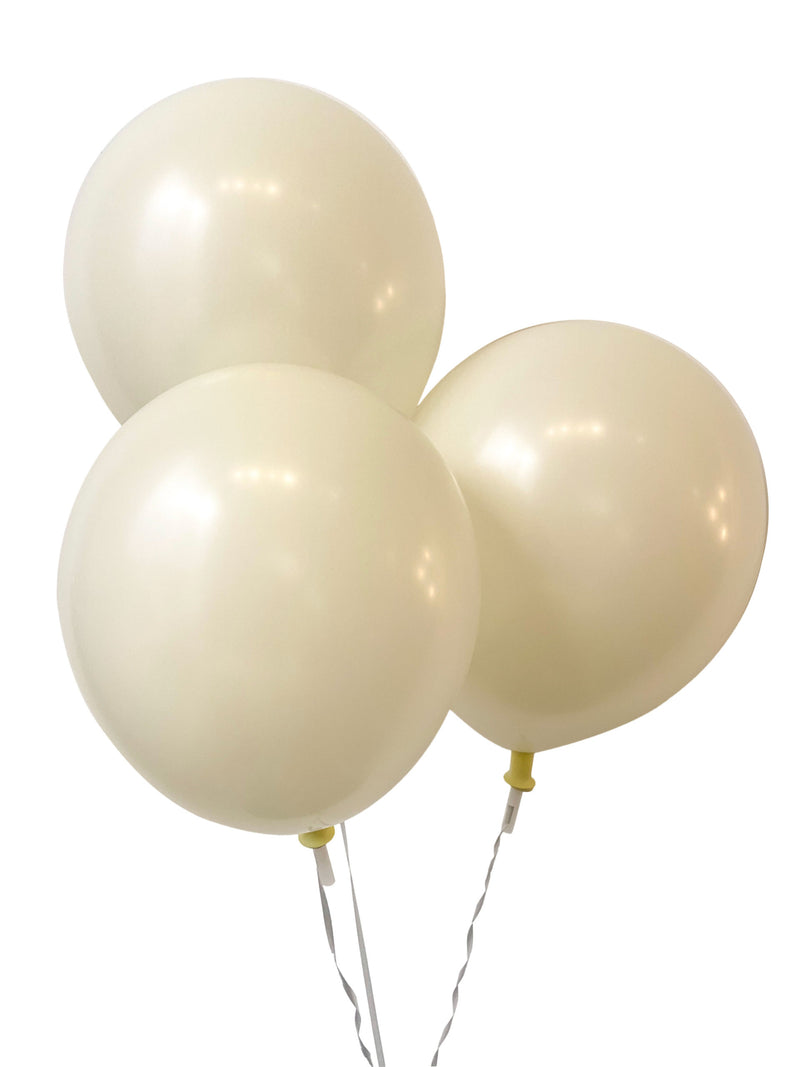 Vanilla Macaron Latex Balloons - Creative Balloons Mfg.